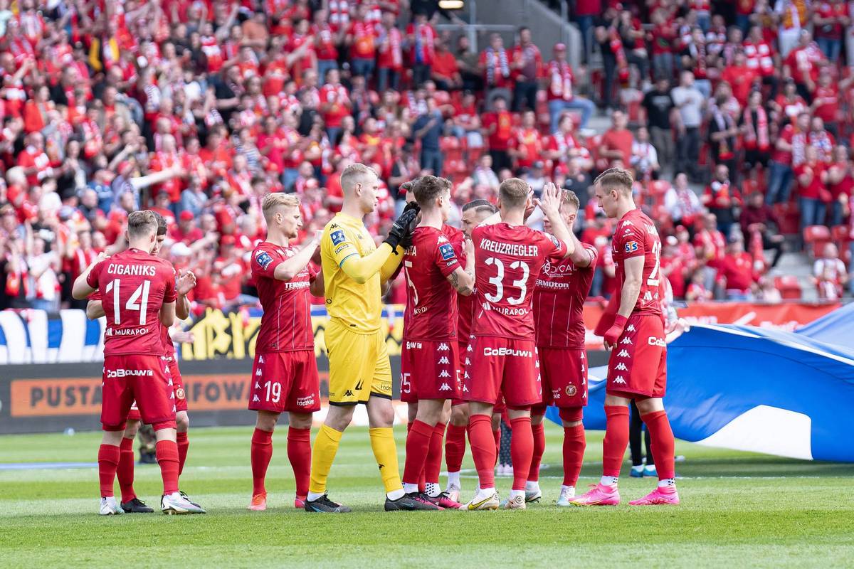 Piłkarze Widzewa Łódź