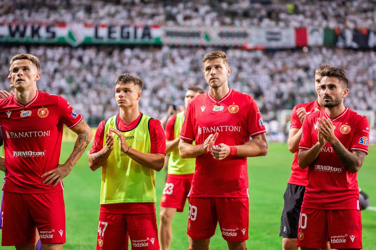 Piłkarze Widzewa Łódź