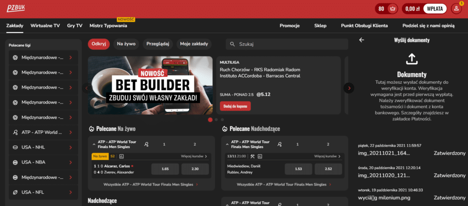 wypłaty u bukmachera PZBuk PZBuk wypłaty