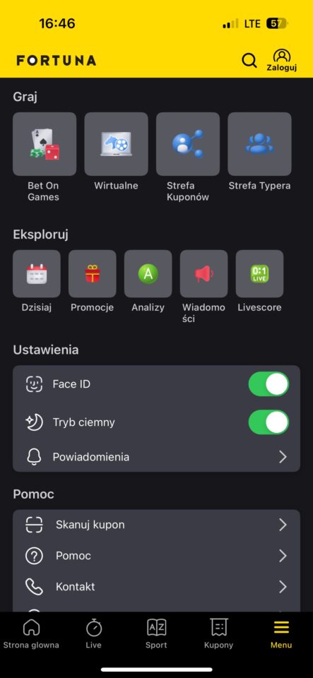 Aplikacja Fortuny Fortuna aplikacja