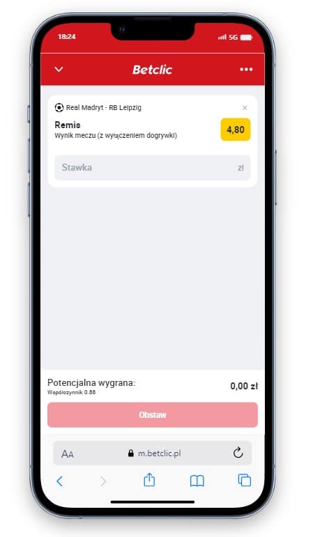 kupon w Betclic Betclic jak obstawiać