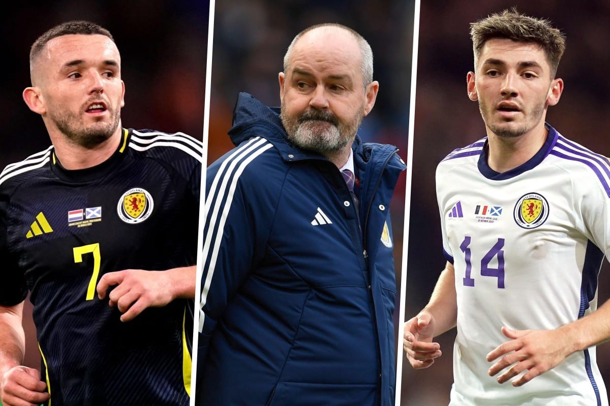 John McGinn, Steve Clarke i Billy Gilmour