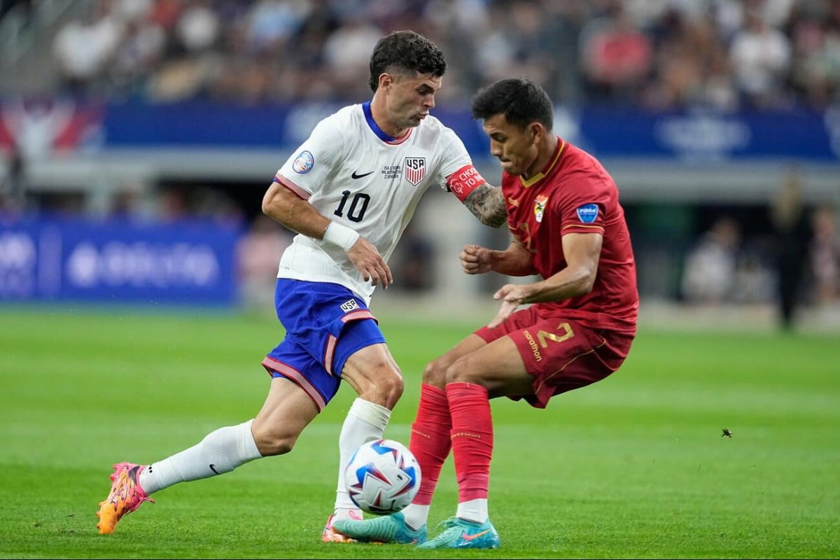 Christian Pulisić i Jesus Sagredo