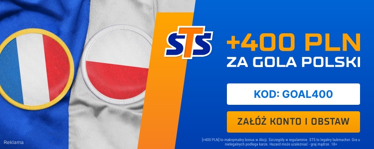 ST - promocja na Euro 2024 STS. Promocja na mecz Francja - Polska