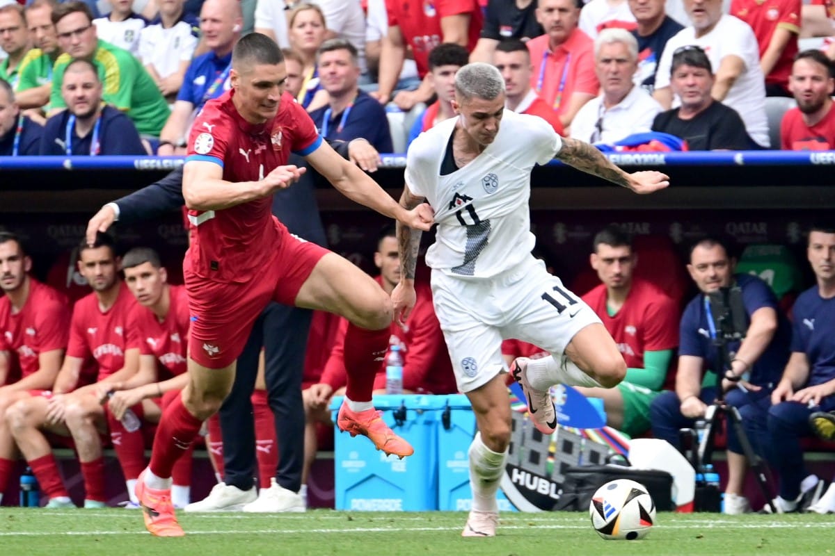 Nikola Milenković oraz Benjamin Sesko