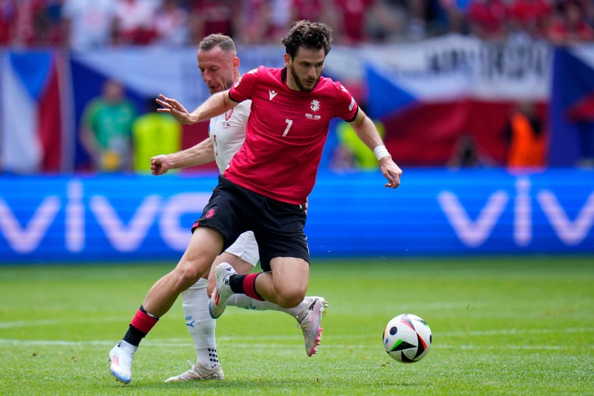 Vladimir Coufal oraz Khvicha Kvaratskhelia