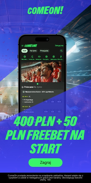 comeon bonus na start ComeOn bonusy do 450 zł