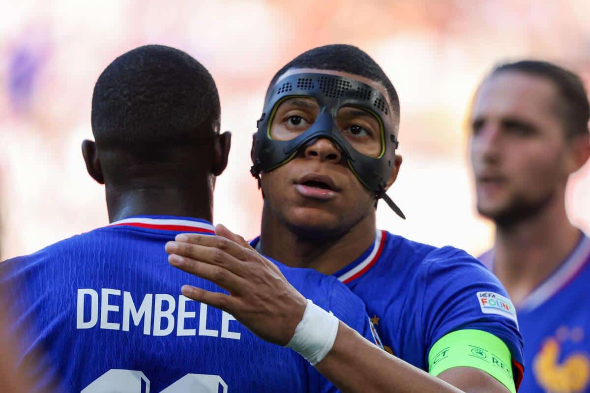 Ousmane Dembele i Kylian Mbappe