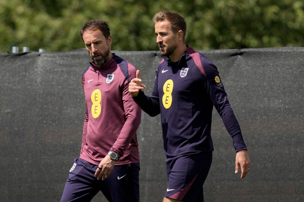 Gareth Southgate i Harry Kane