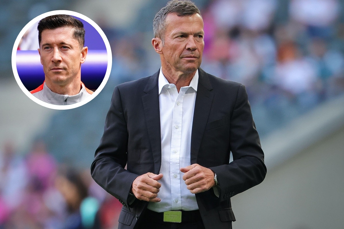 Lothar Matthaus i Robert Lewandowski