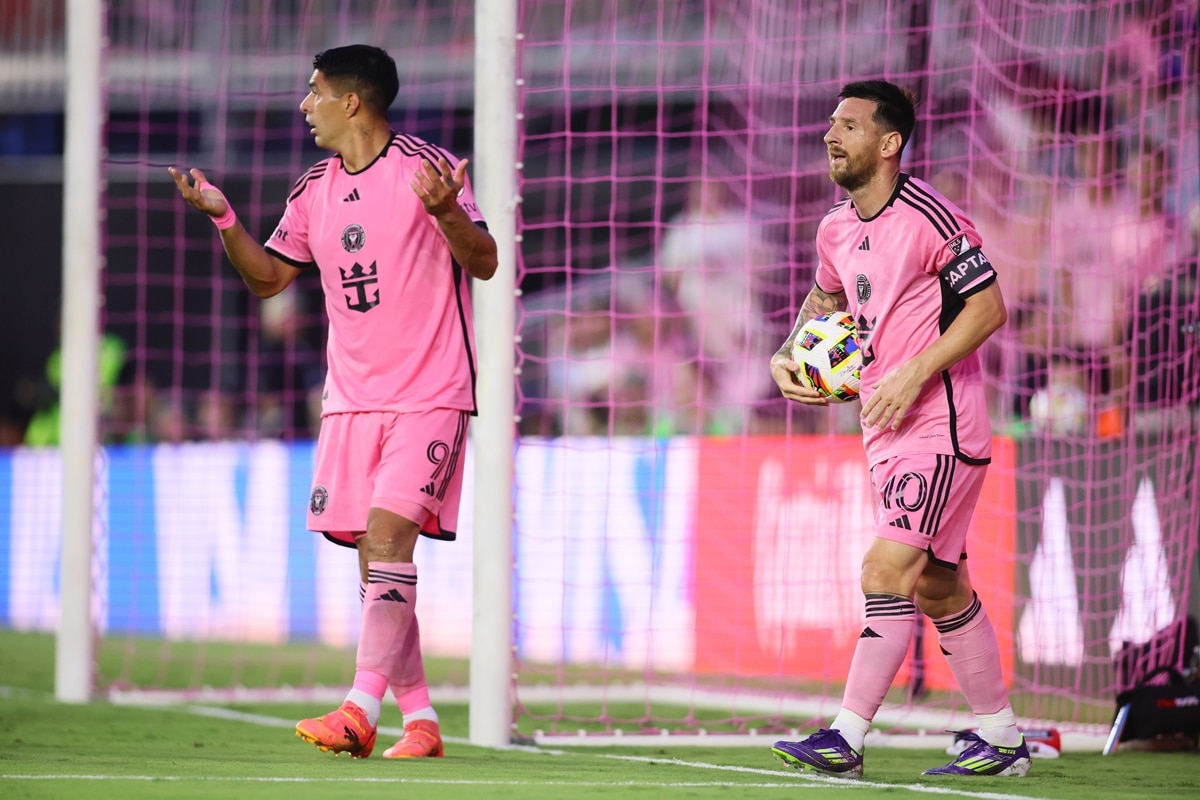 Luis Suarez i Leo Messi