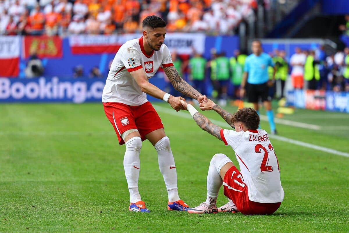 Jakub Moder i Nicola Zalewski