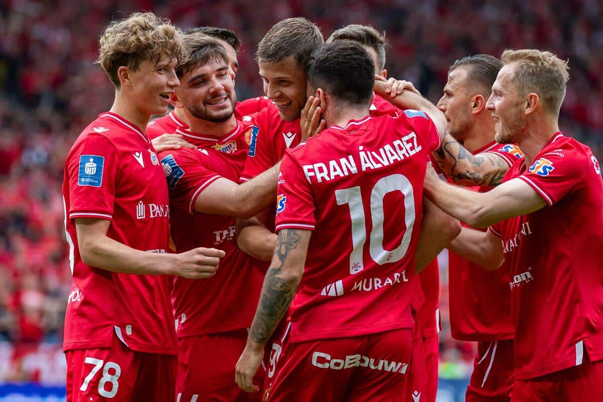 Piłkarze Widzewa Łódź