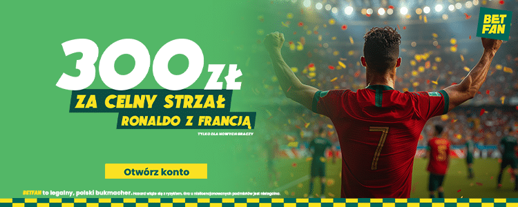 Promocja Betfan na Euro 2024 Promocja Betfan na mecz Portugalia - Francja
