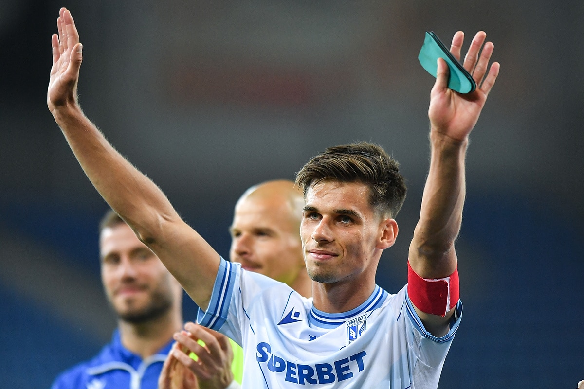 Piast Gliwice - Lech Poznań: Filip Marchwiński