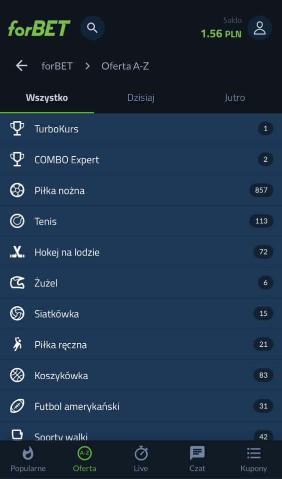 forBET oferta zakładó