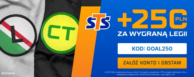 Promocja STS 250 zł na II rundę LKE