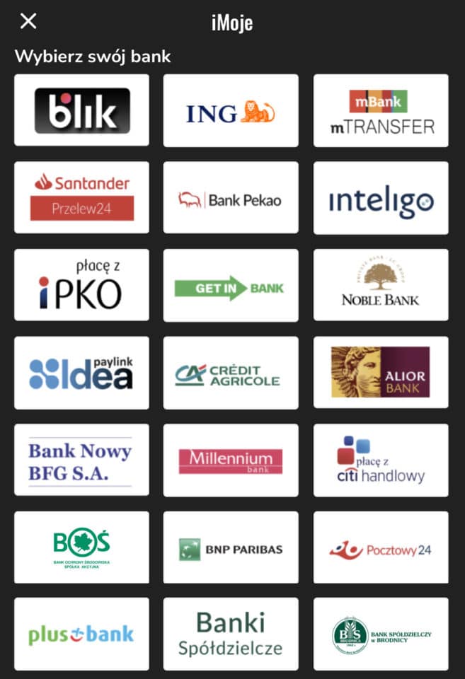 PZBuk metody płatności