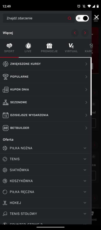 Betters aplikacja 2 Aplikacja Betters 2