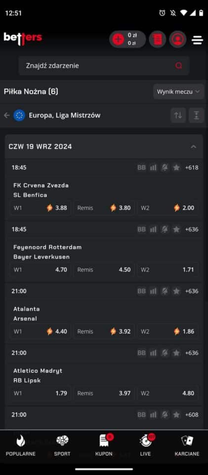 Betters aplikacja 3 Aplikacja Betters 3