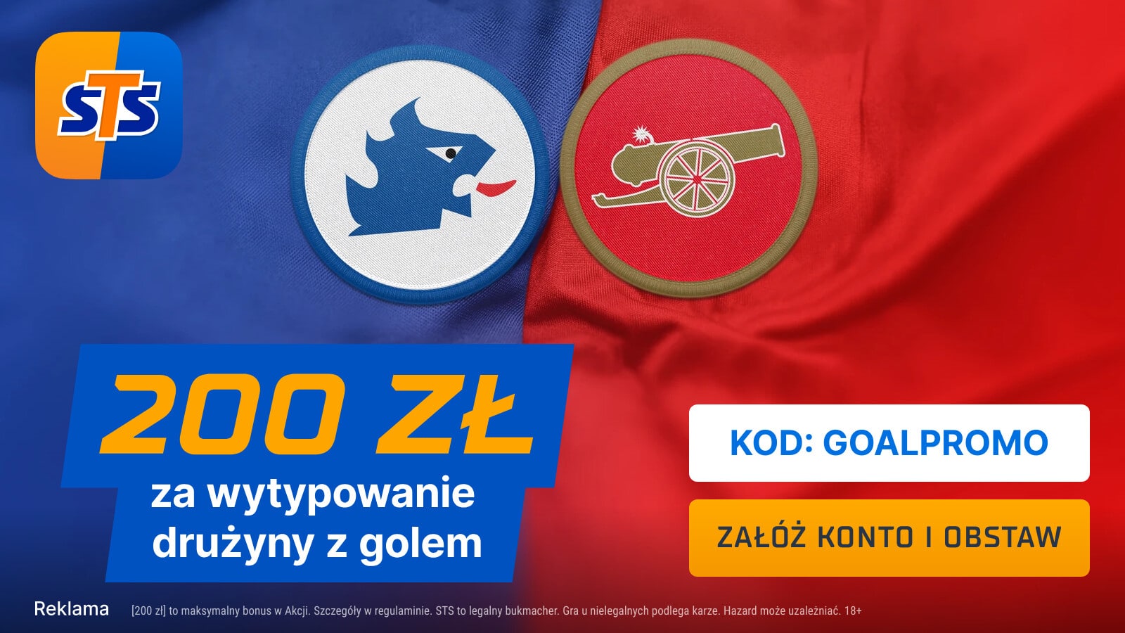 Promocja na mecz Chelsea - Arsenal