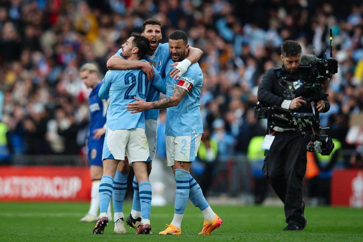 Bernardo Silva, Ruben Dias i Kyle Walker