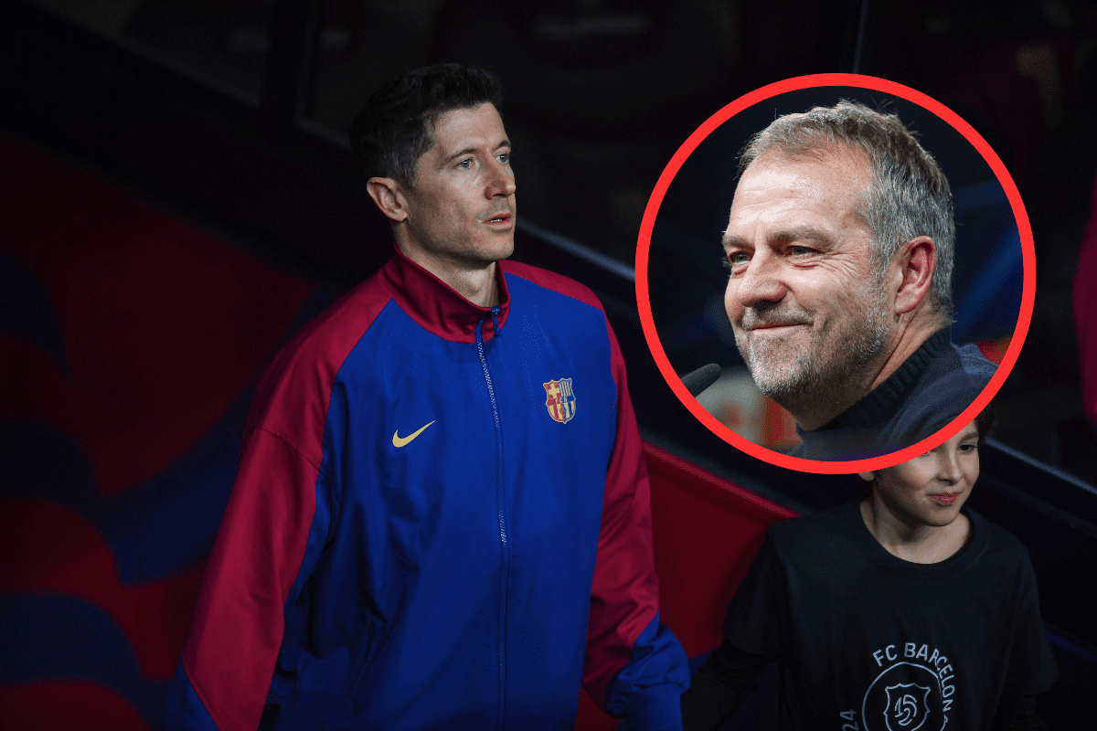 Robert Lewandowski I Hansi Flick