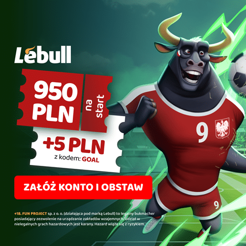 Lebull: 955 zł w ofercie powitalnej z kodem GOAL