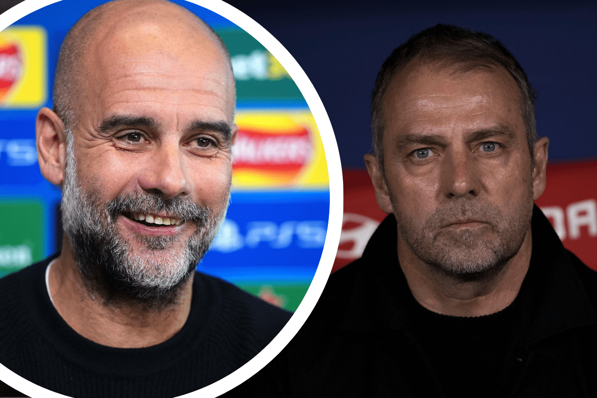 Pep Guardiola i Hansi Flick
