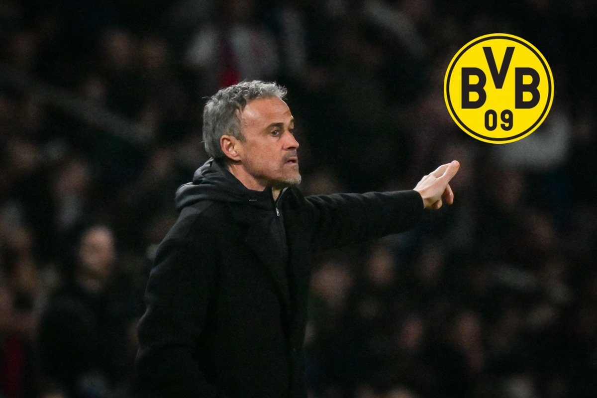 Luis Enrique - trener PSG