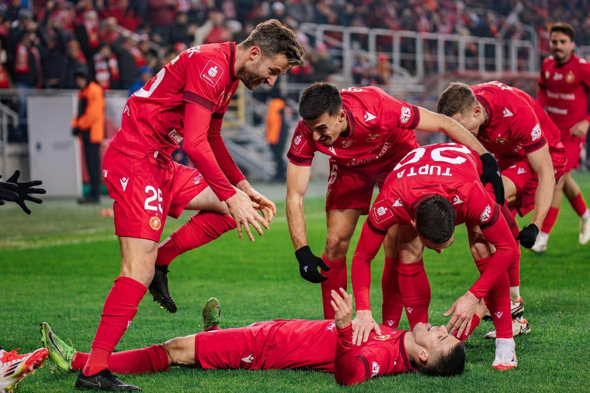 Piłkarze Widzewa Łódź