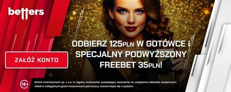 Betters oferta powitalna 160 zł