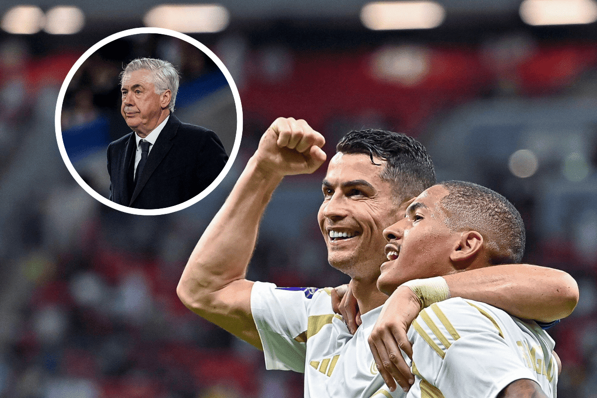 Cristiano Ronaldo i Carlo Ancelotti