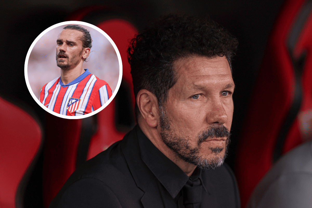 Diego Simeone i Antoine Griezmann