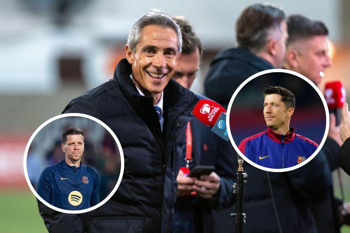 Paulo Sousa, Robert Lewandowski i Wojciech Szczęsny