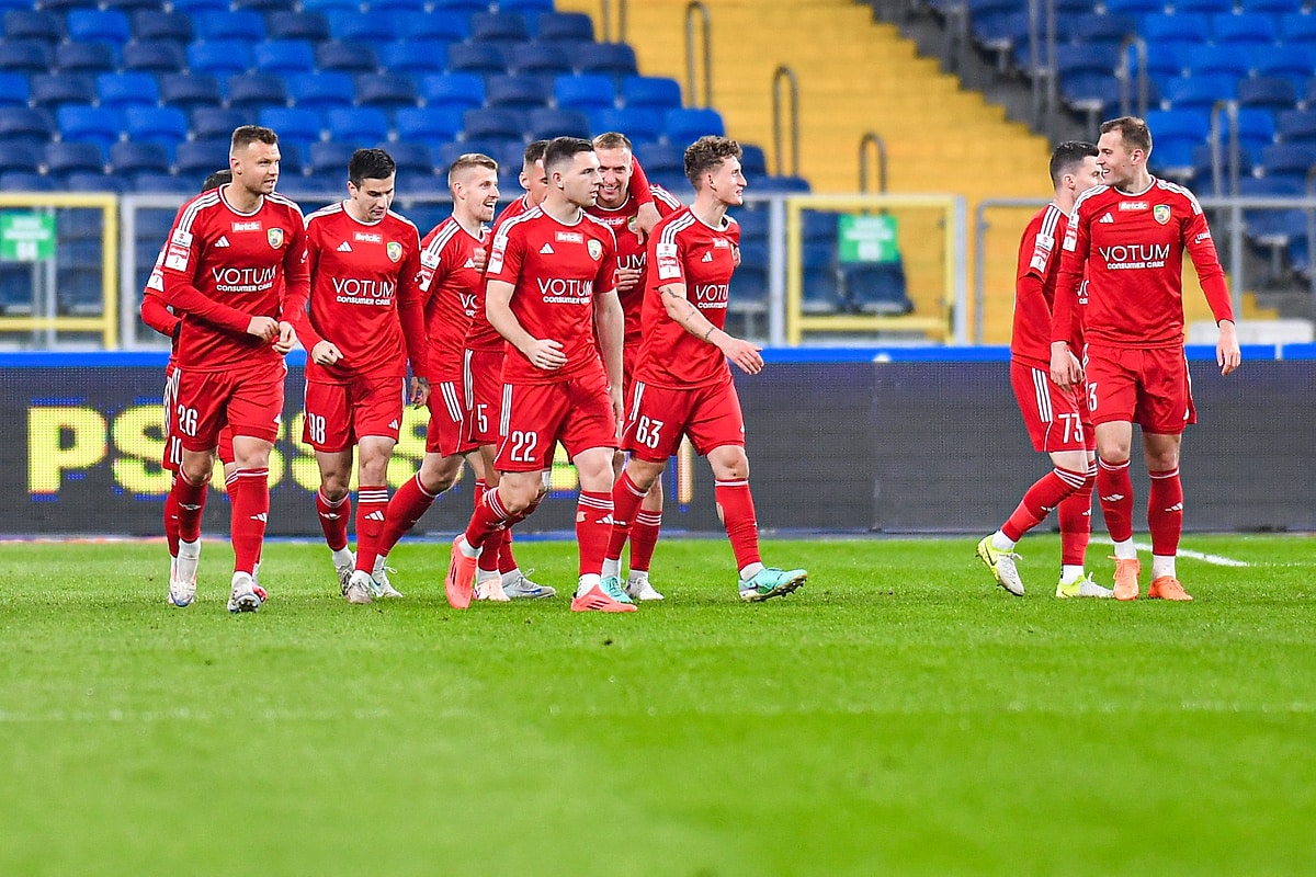 Piłkarze Miedzi Legnica