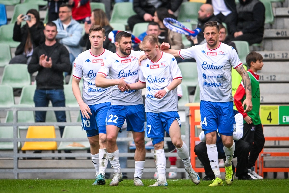 Piłkarze Podbeskidzia Bielsko-Biała