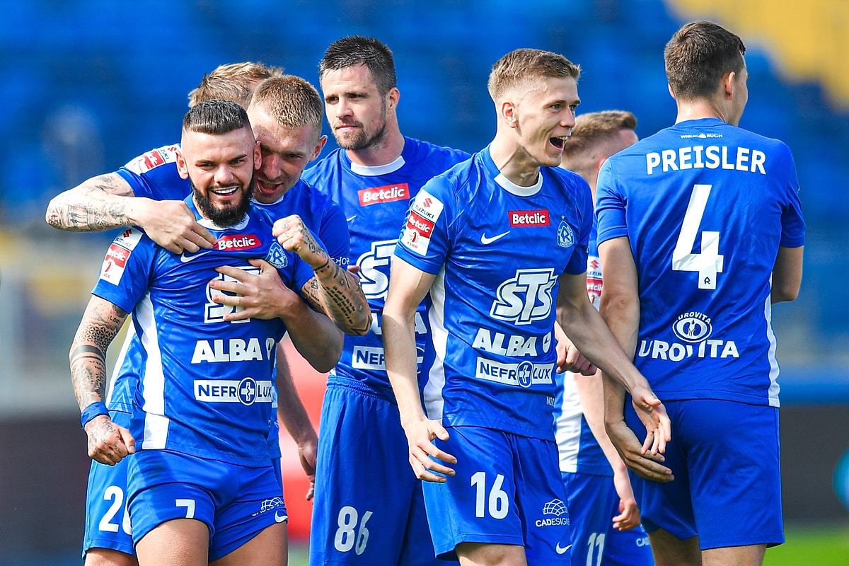 Piłkarze Ruchu Chorzów