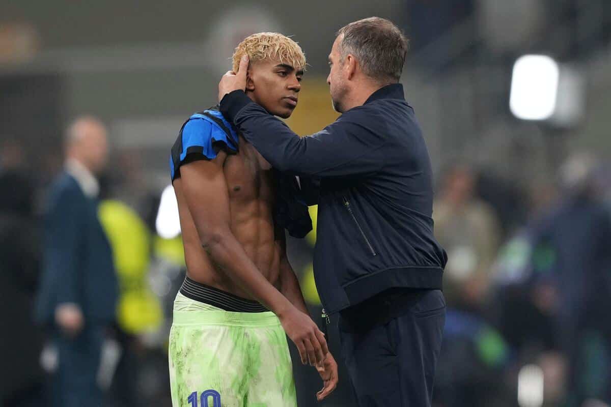 Lamine Yamal i Hansi Flick