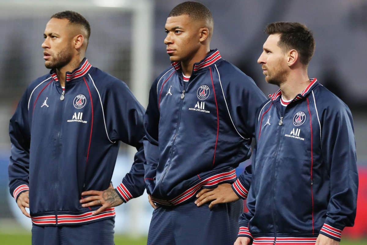 Lionel Messi, Neymar, Kylian Mbappe