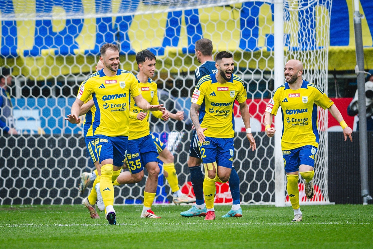 Piłkarze Arki Gdynia