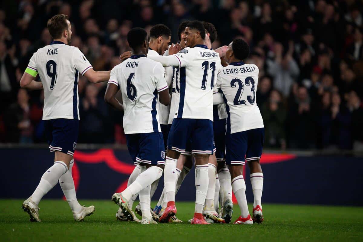 Piłkarze reprezentacji Anglii