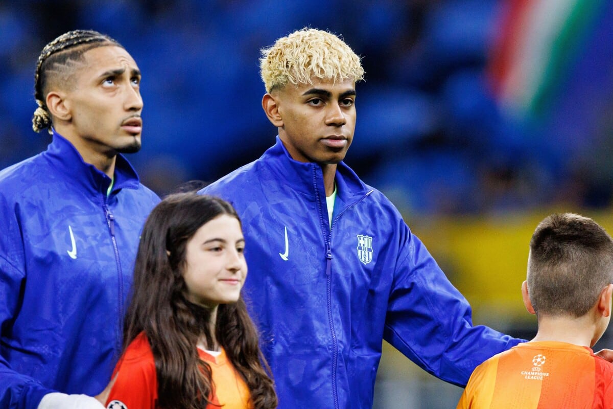 Raphinha i Lamine Yamal