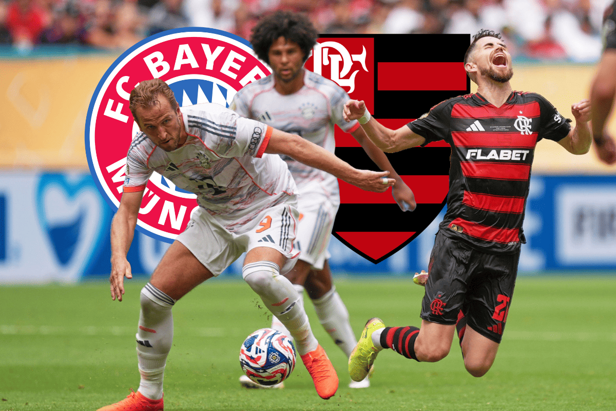 Zawodnicy Bayernu i Flamengo