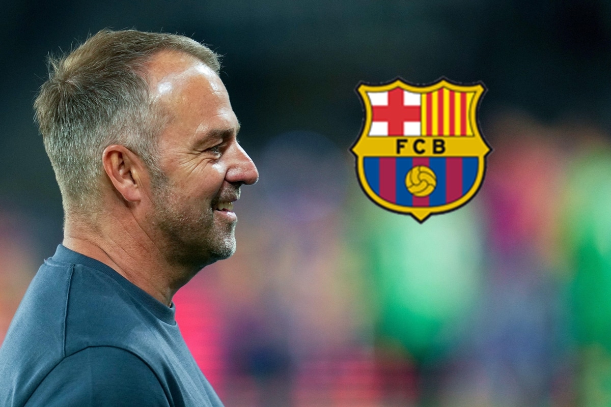 Hansi Flick - trener Barcelony