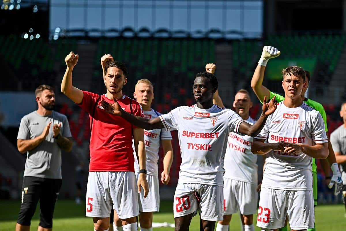 Zawodnicy GKS-u Tychy