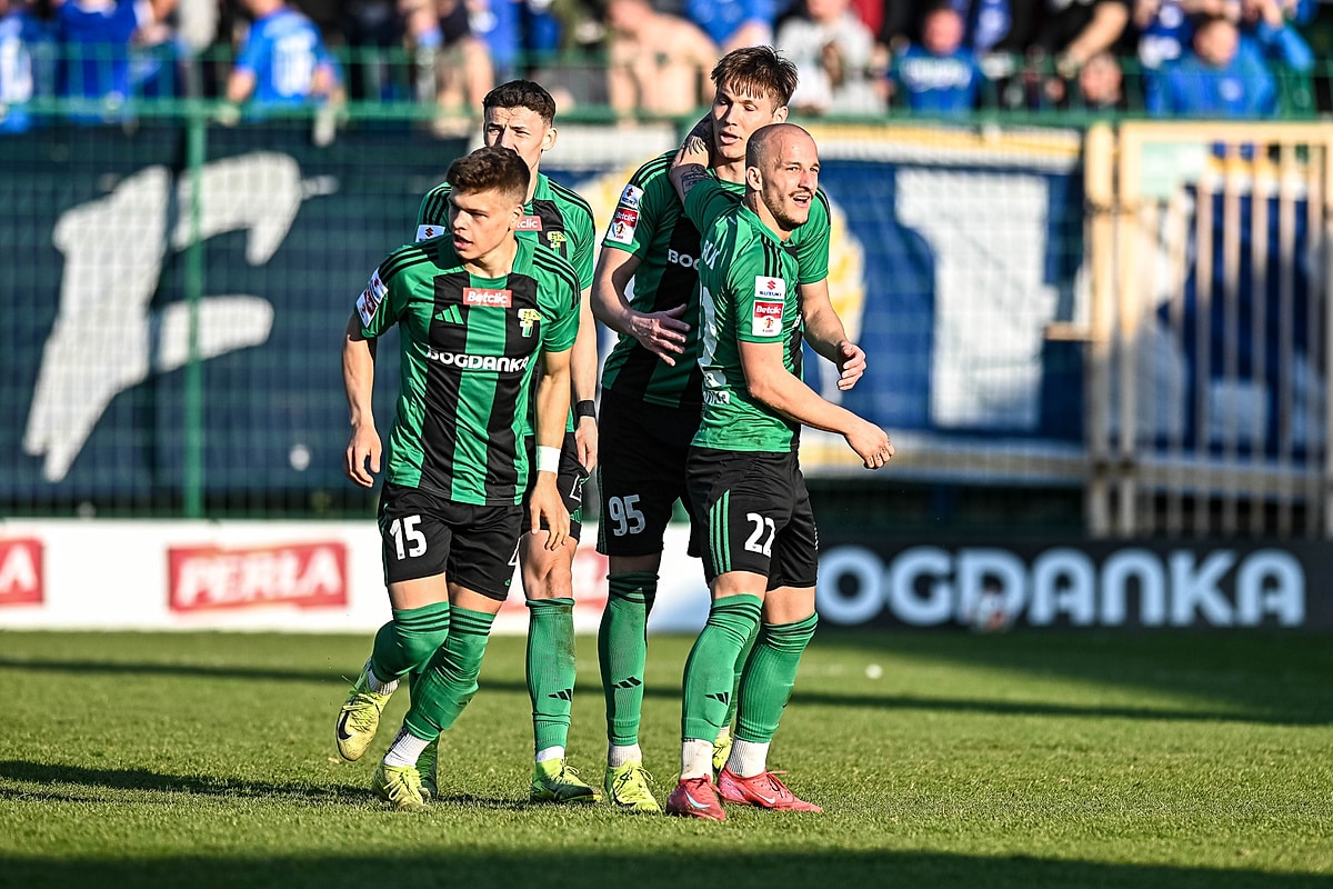 Zawodnicy Górnika Łączna