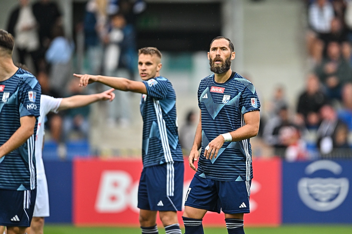 Piłkarze Kotwicy Kołobrzeg