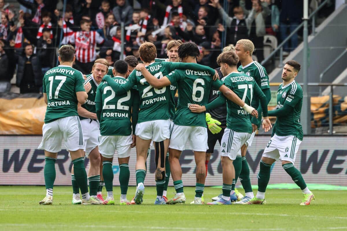 Piłkarze Legii Warszawa