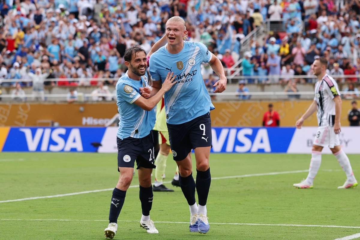 Bernardo Silva i Erling Haaland